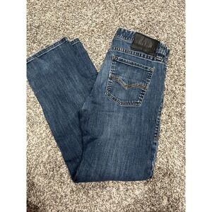Men's Slim Straight Blue Jeans